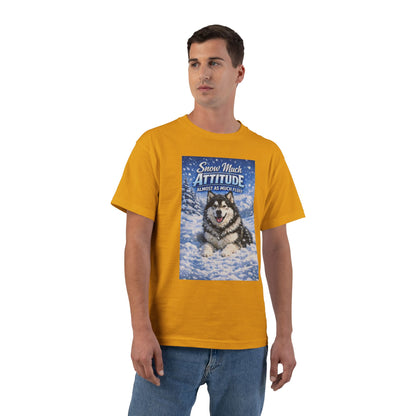 Snow Much Attitude Men's Short-Sleeve Crewneck Tee