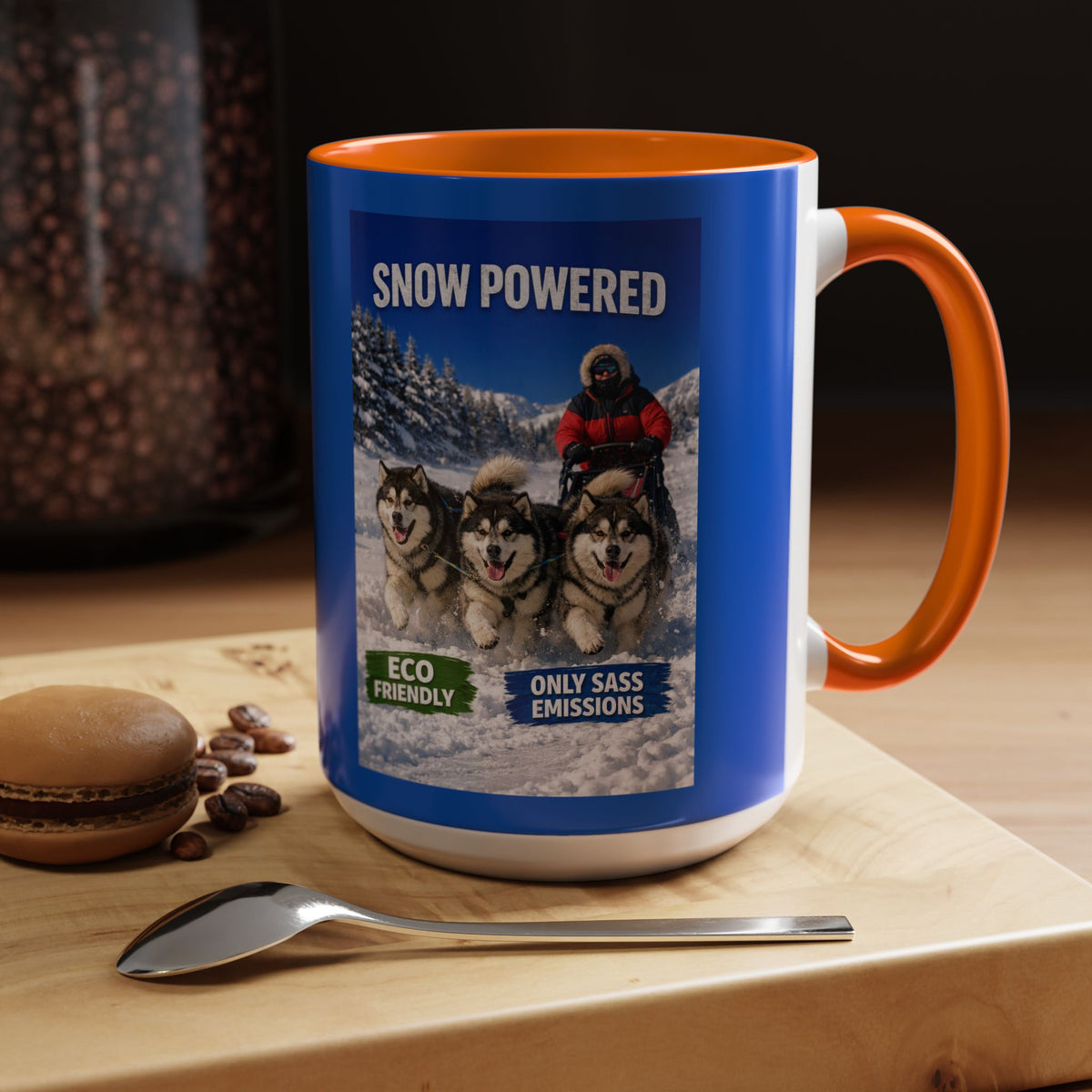 Snow Powered 2-Tone Coffee Mug