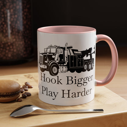 Hook Bigger 2-Tone Coffee Mug
