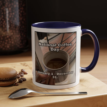 National Coffee Day 2-Tone Coffee Mug