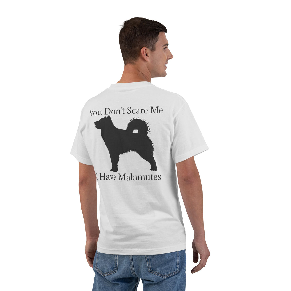 You Don't Scare Me Men's Short-Sleeve Crewneck Tee