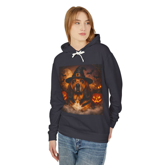 Witch Hat Pack Bloodhound Unisex Lightweight Hoodie