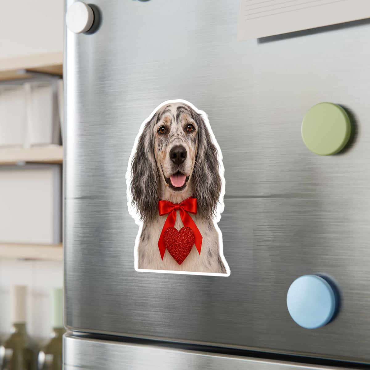 Cupid's Companion English Setter Vinyl Decal
