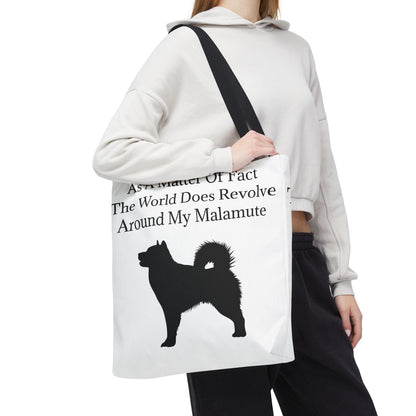Matter Of Fact Malamute Tote Bag