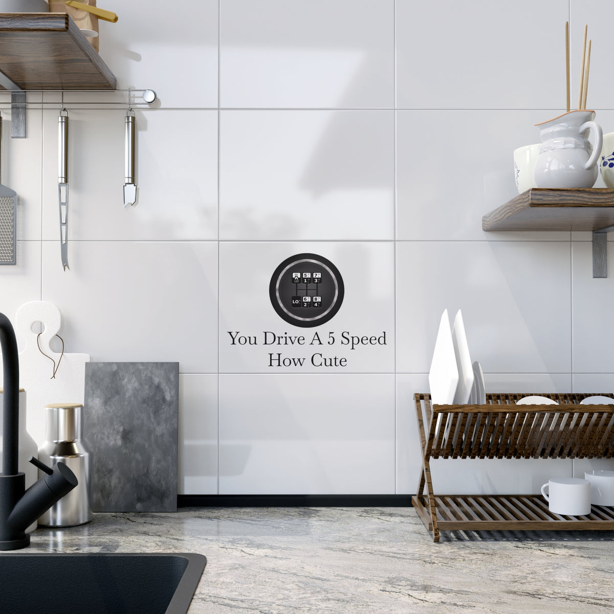 5 Speed How Cute Ceramic Photo Tile