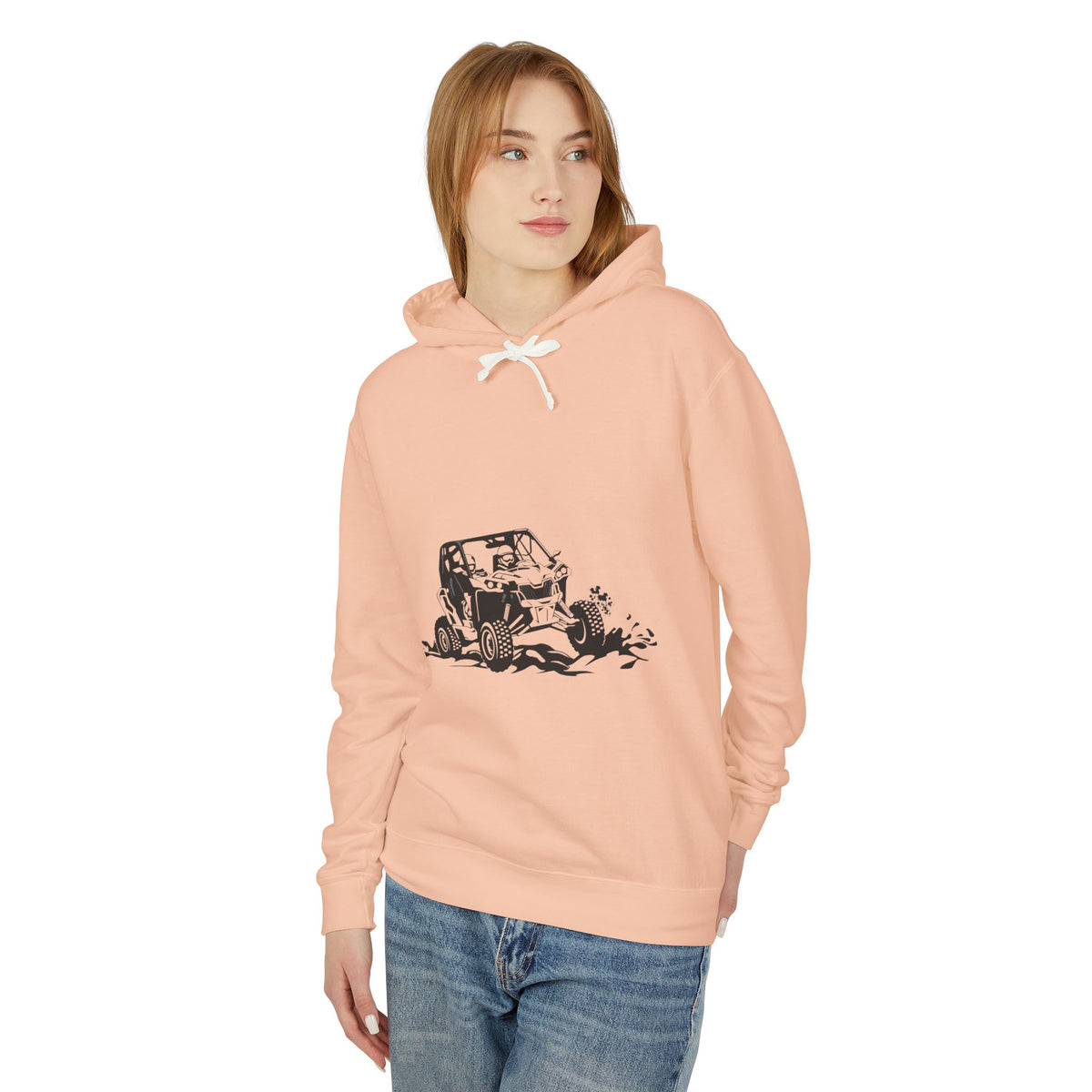 Slingin' Mud Side By Side Unisex Lightweight Hoodie