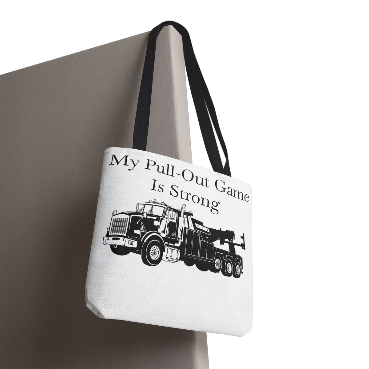 Pull Out Heavy Tow Truck Tote Bag