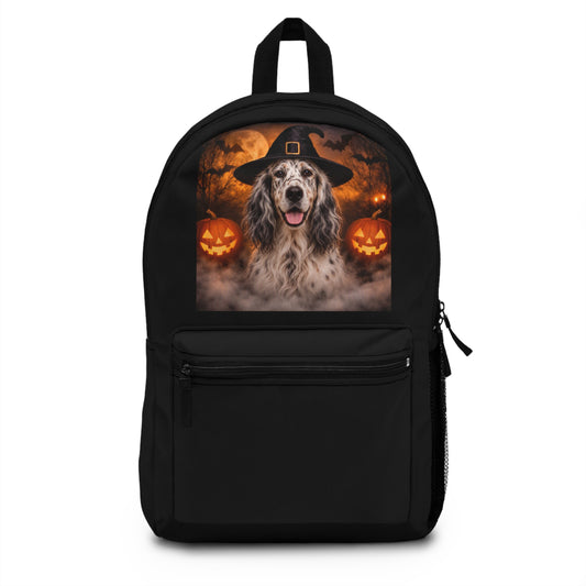 Witch Hat Pack English Setter Backpack