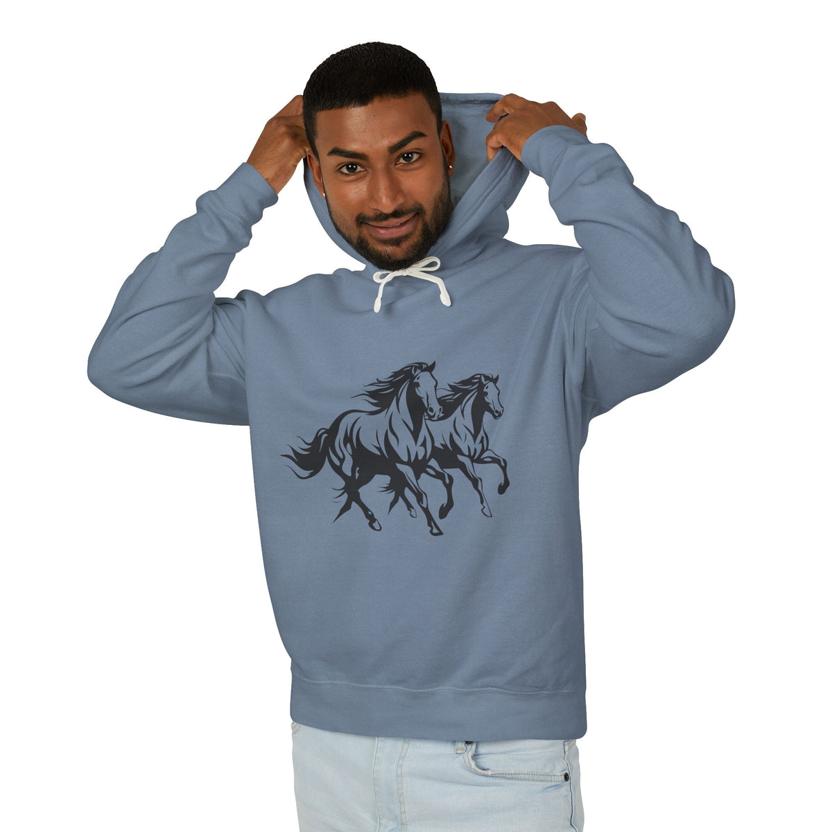 Horsin' Around Unisex Lightweight Hoodie