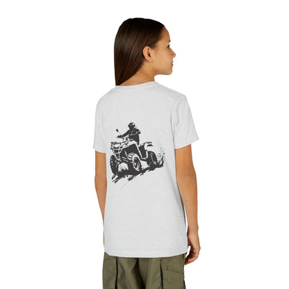Slingin' Mud Quad Youth Unisex Short Sleeve Crewneck Tee