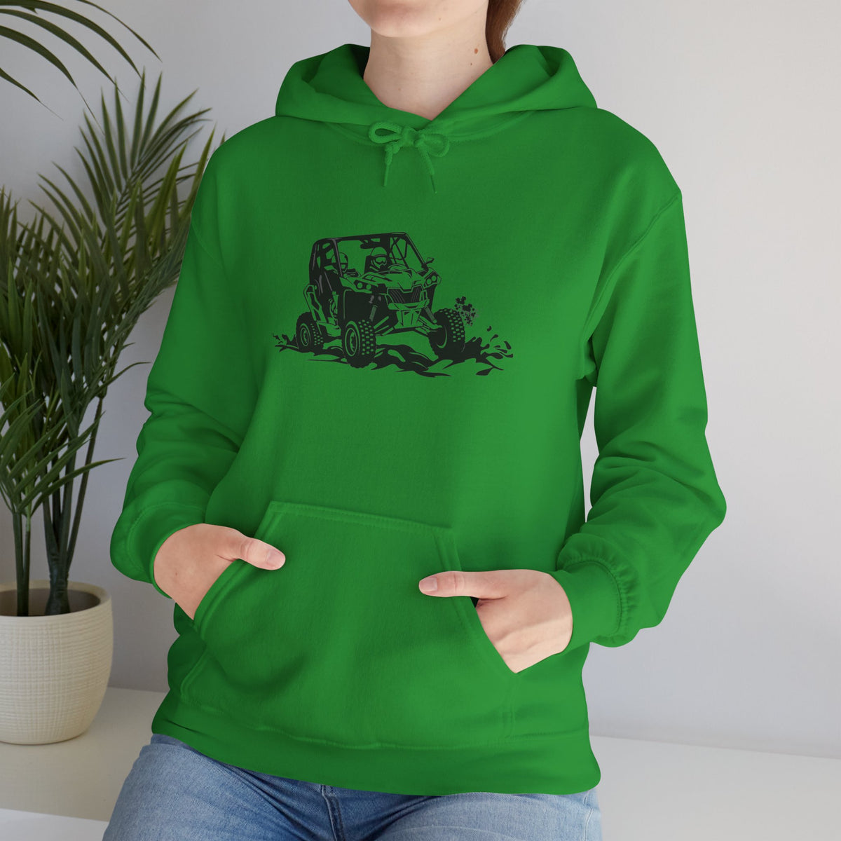 Slingin' Mud Side By Side Unisex Hoodie