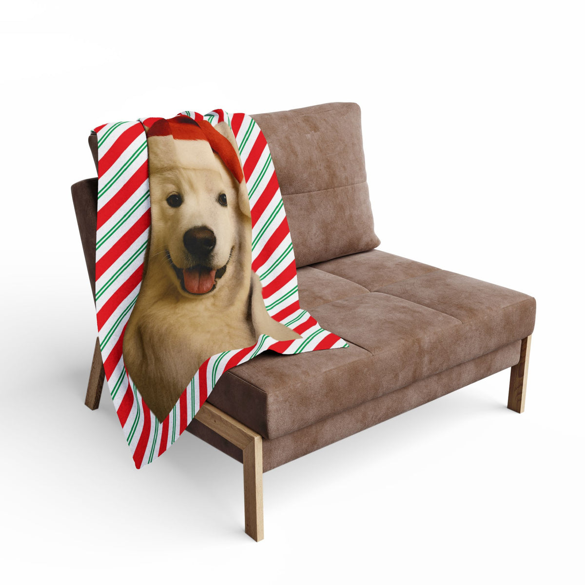 Santa Paws Samoyed Arctic Fleece Blanket