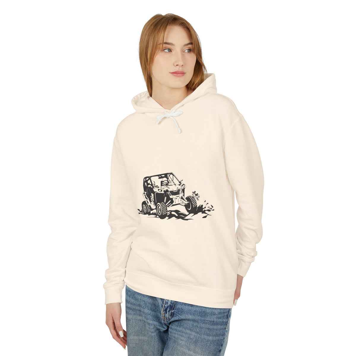 Slingin' Mud Side By Side Unisex Lightweight Hoodie