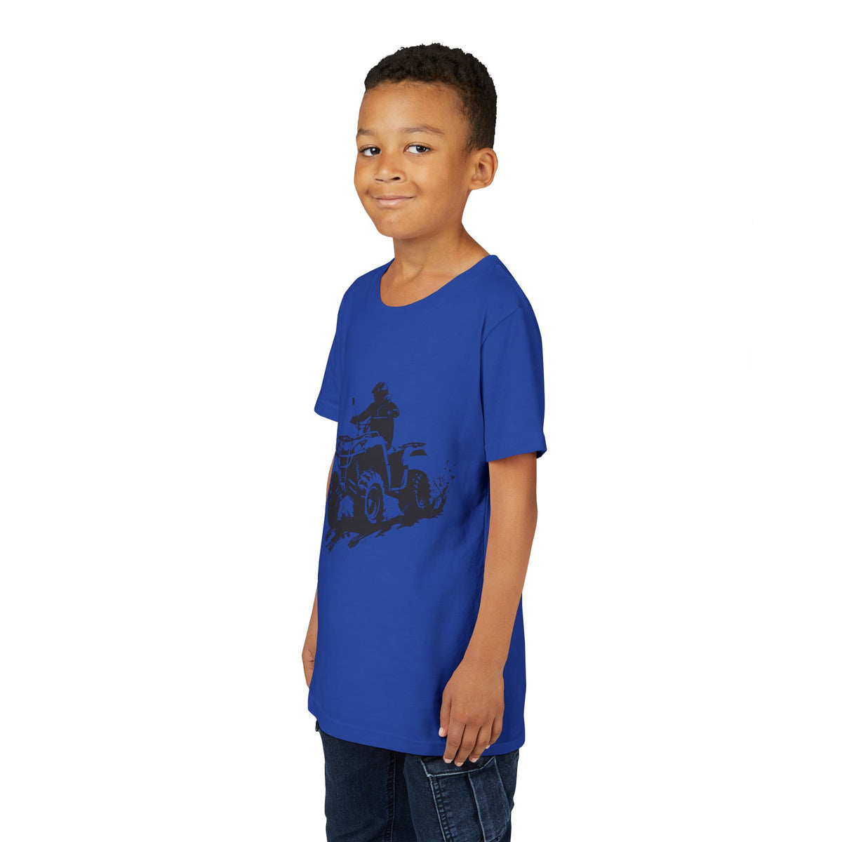 Slingin' Mud Quad Youth Unisex Short Sleeve Crewneck Tee