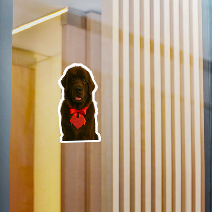Cupid's Companion Newfie Vinyl Decal