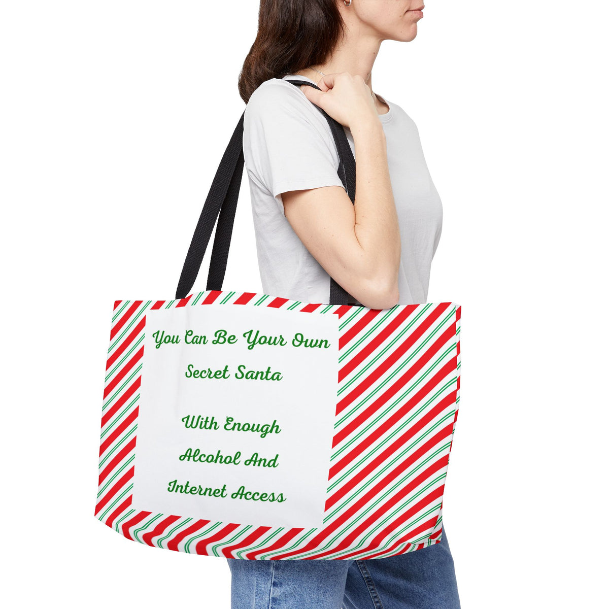 Your Own Secret Santa Weekender Tote Bag