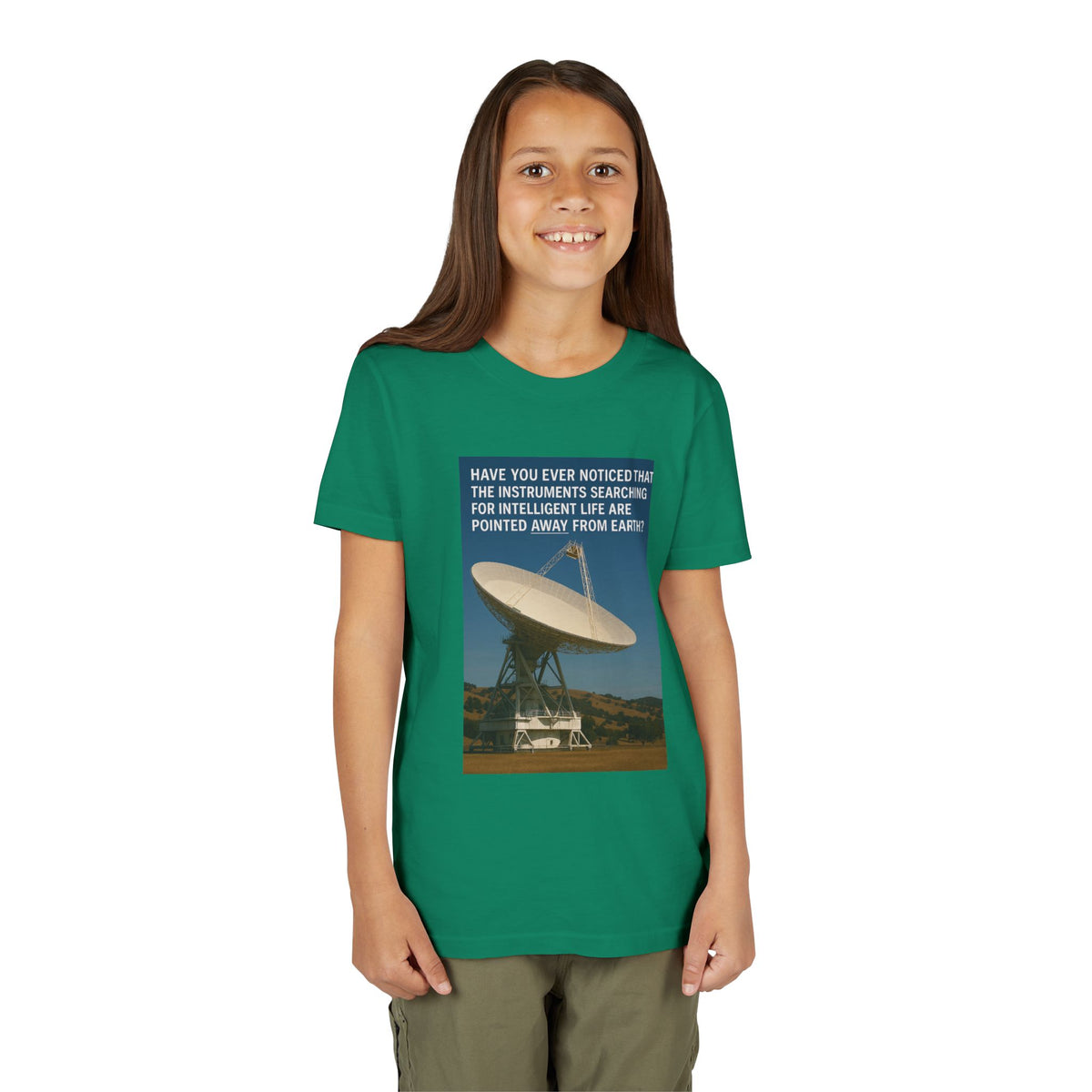 Intelligent Life Youth Unisex Short Sleeve Crewneck Tee