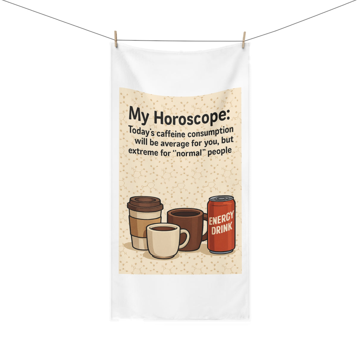 Today's Horoscope Mink-Cotton  Beach Towel