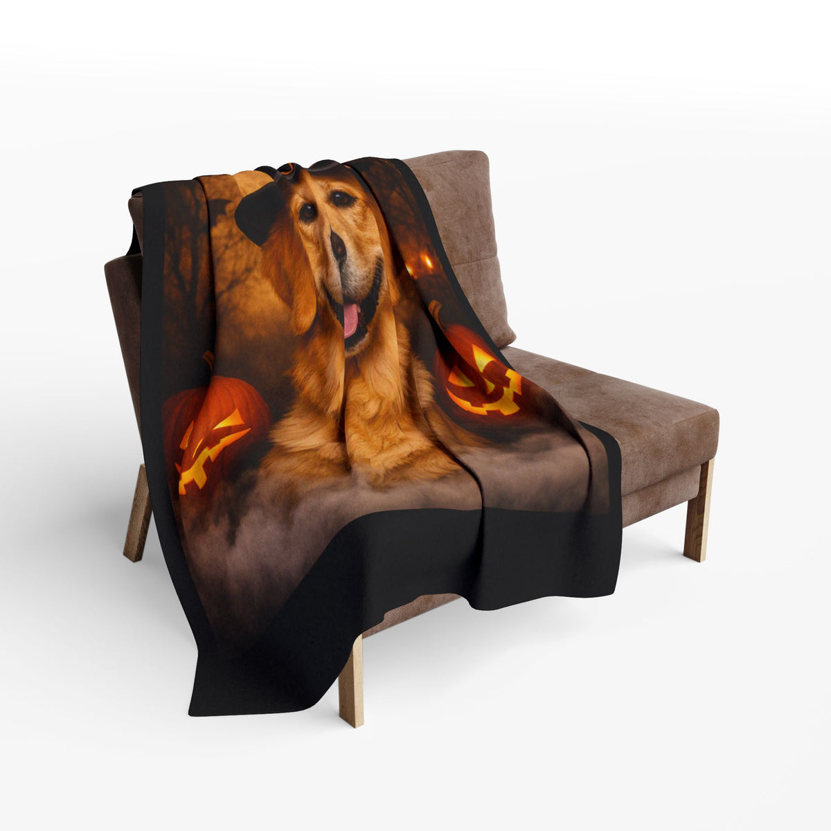 Witch Hat Pack Golden Arctic Fleece Blanket