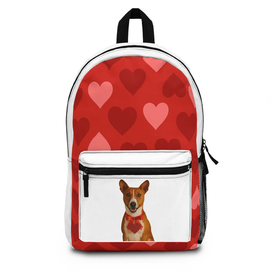 Cupid's Companion Basenji Backpack