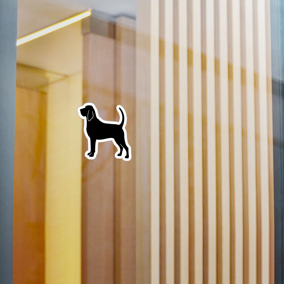 Bloodhound Silhouette Vinyl Decal