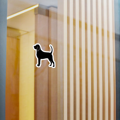 Bloodhound Silhouette Vinyl Decal