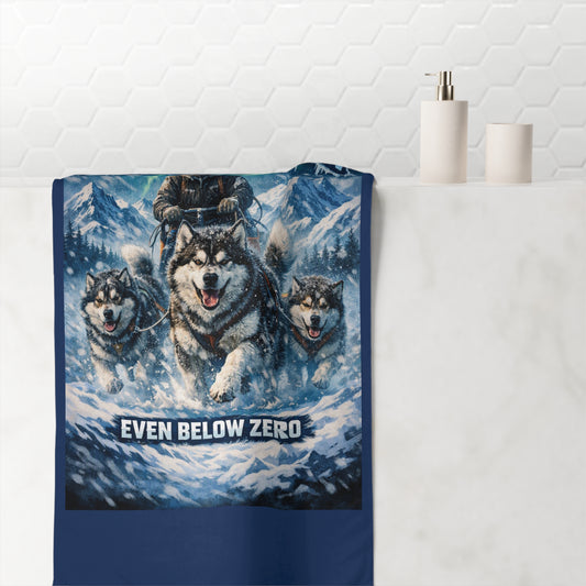 Zero Chill Crew Mink-Cotton  Beach Towel