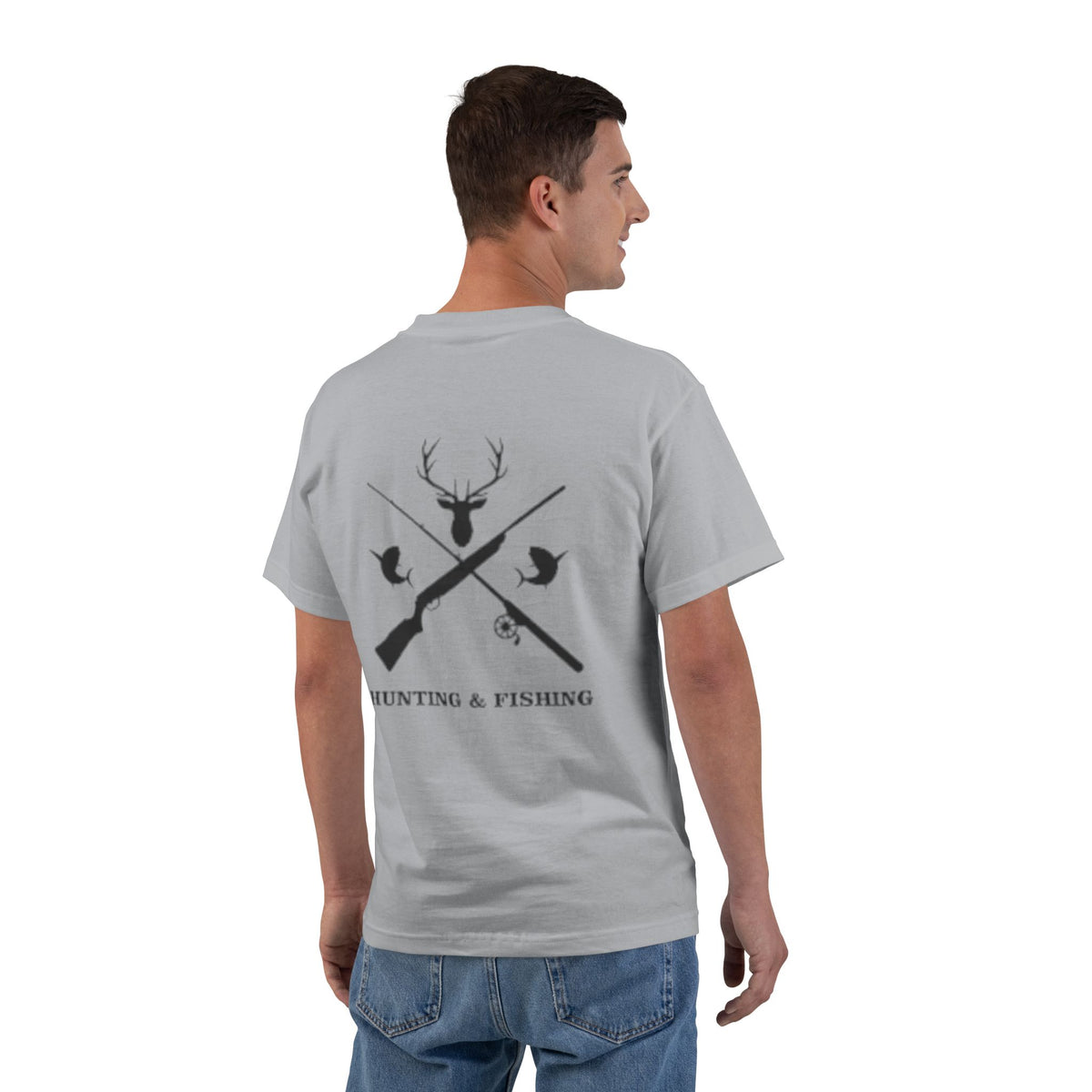 Hunting/Fishing Men's Short-Sleeve Crewneck Tee