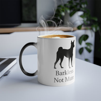 Barkless Not Mute Color Changing Mug
