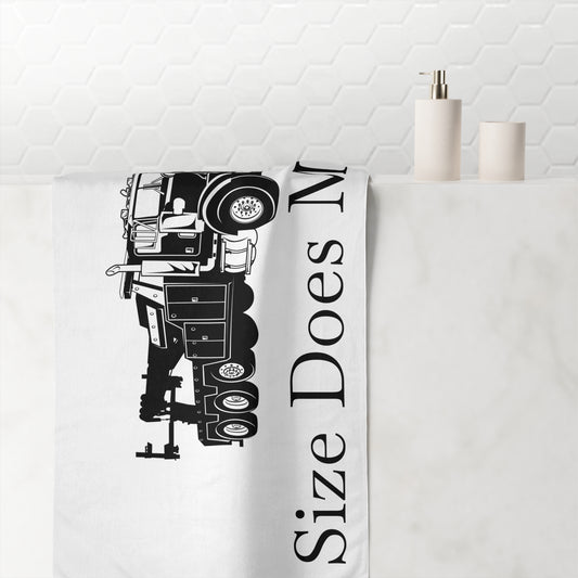 Size Does Matter Mink-Cotton  Beach Towel