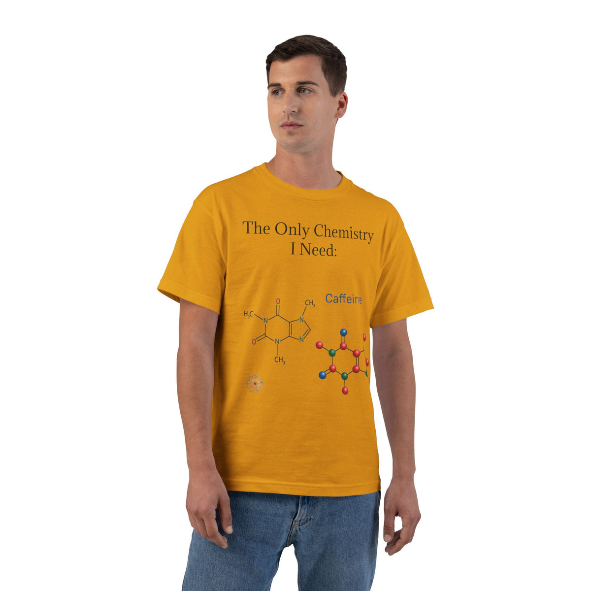 Chemistry Lesson Men's Short-Sleeve Crewneck Tee