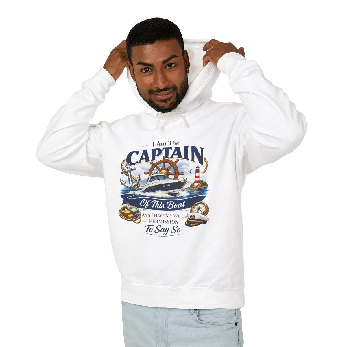 Captain Unisex Lightweight Hoodie