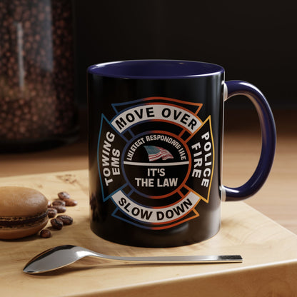 Let First Responders Live 2-Tone Coffee Mug