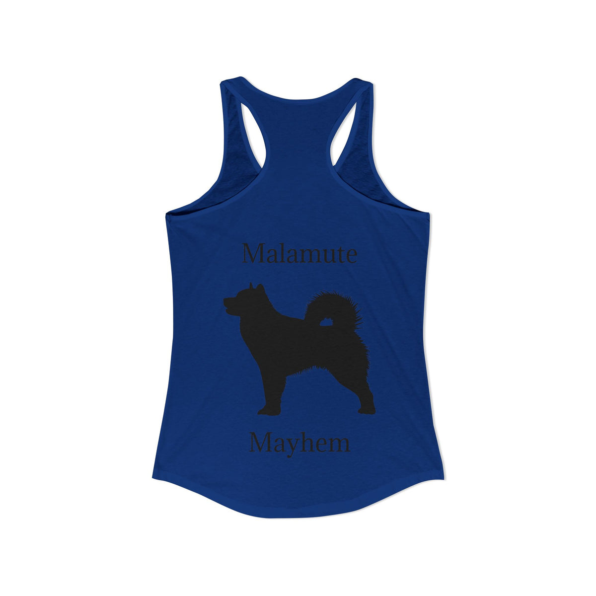 Malamute Mayhem Women's Racerback Tank