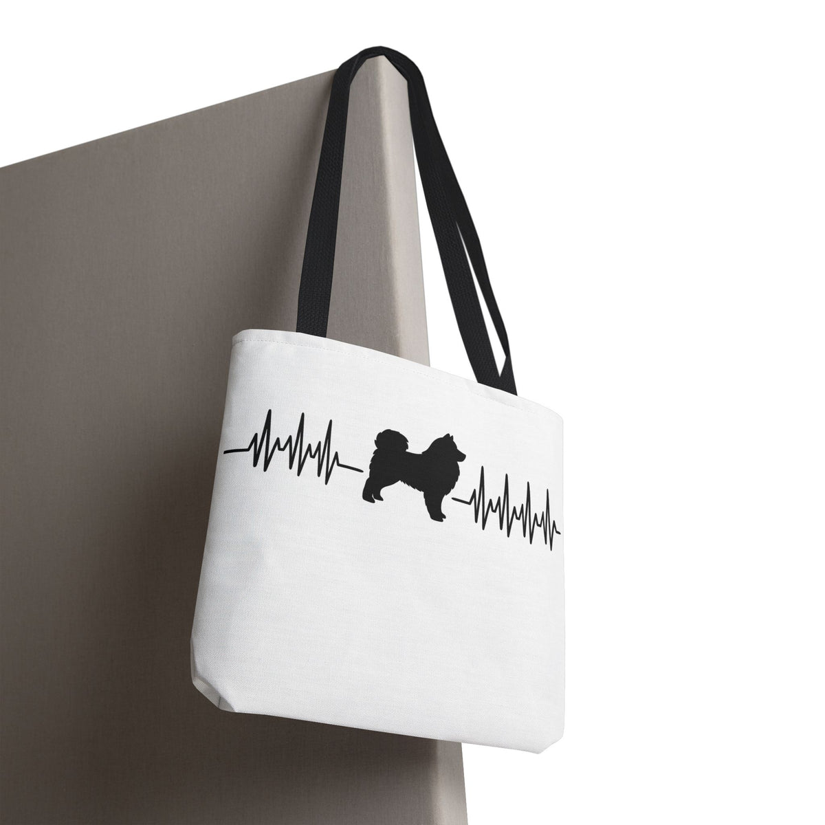 My Heart Beats For Samoyeds Tote Bag