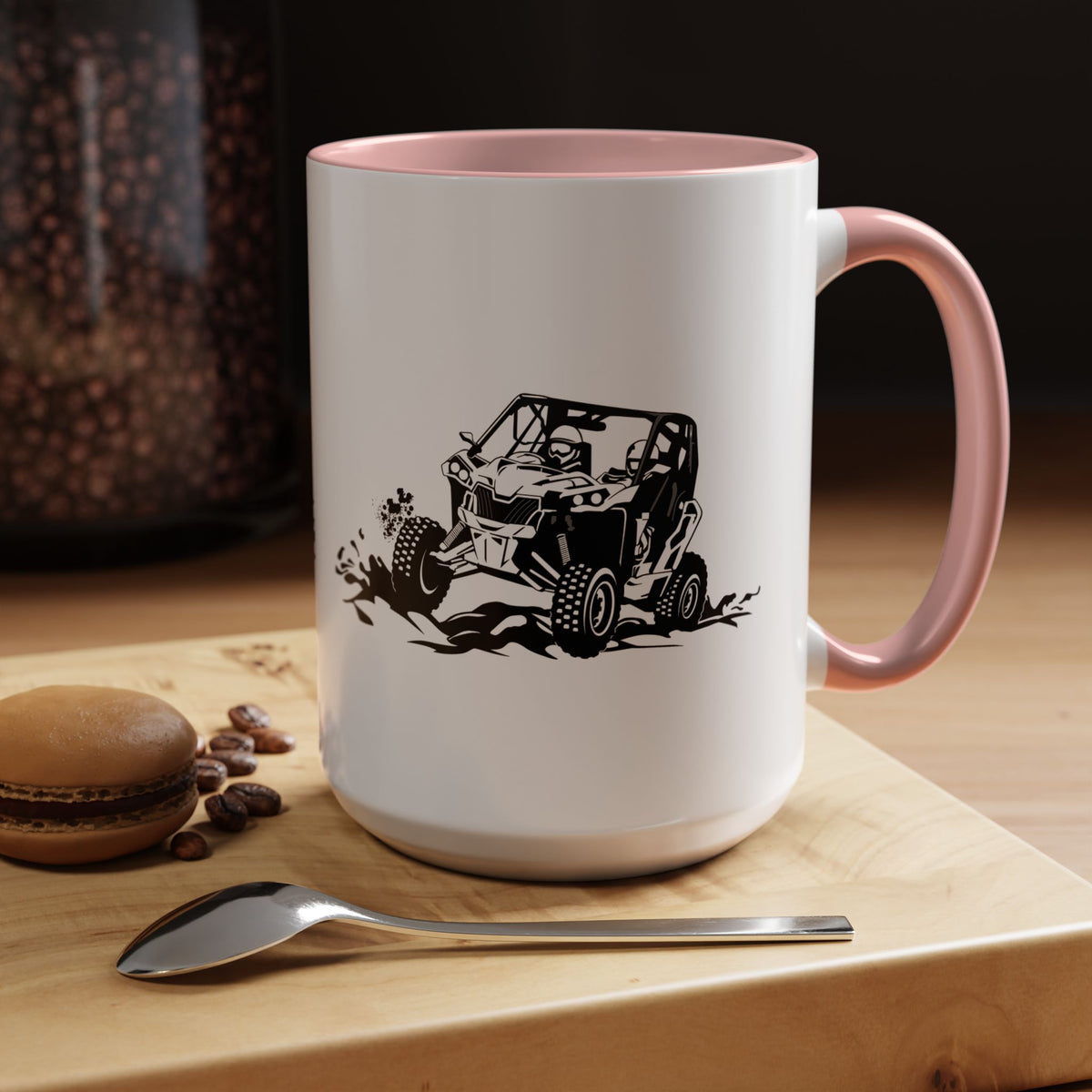 Slingin' Mud Side By Side 2-Tone Coffee Mug