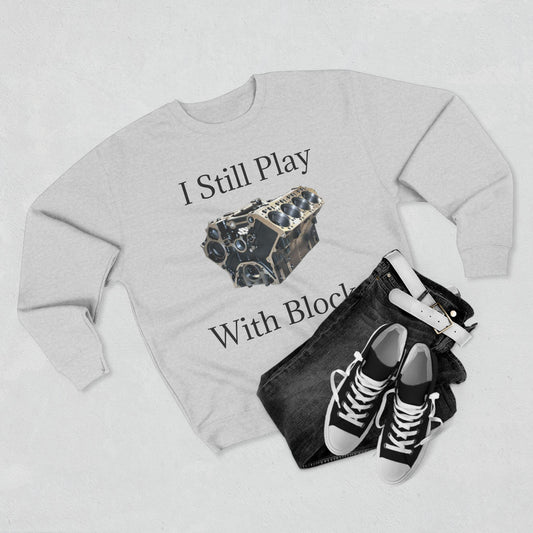 Play With Blocks Unisex Crewneck Sweatshirt