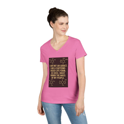 Not An Addict Women's V-Neck Tee