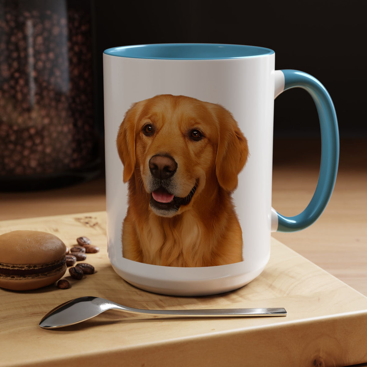 Golden Head 2-Tone Coffee Mug