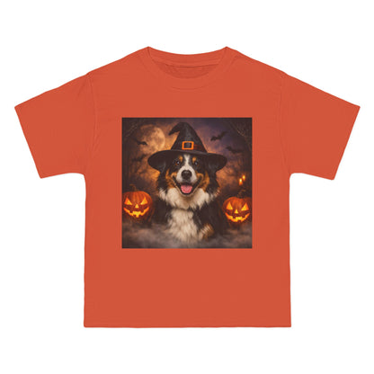 Witch Hat Pack Aussie Men's Short-Sleeve Crewneck Tee