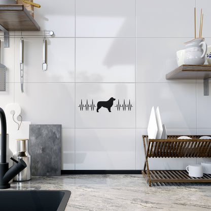 My Heart Beats For Aussies Ceramic Photo Tile