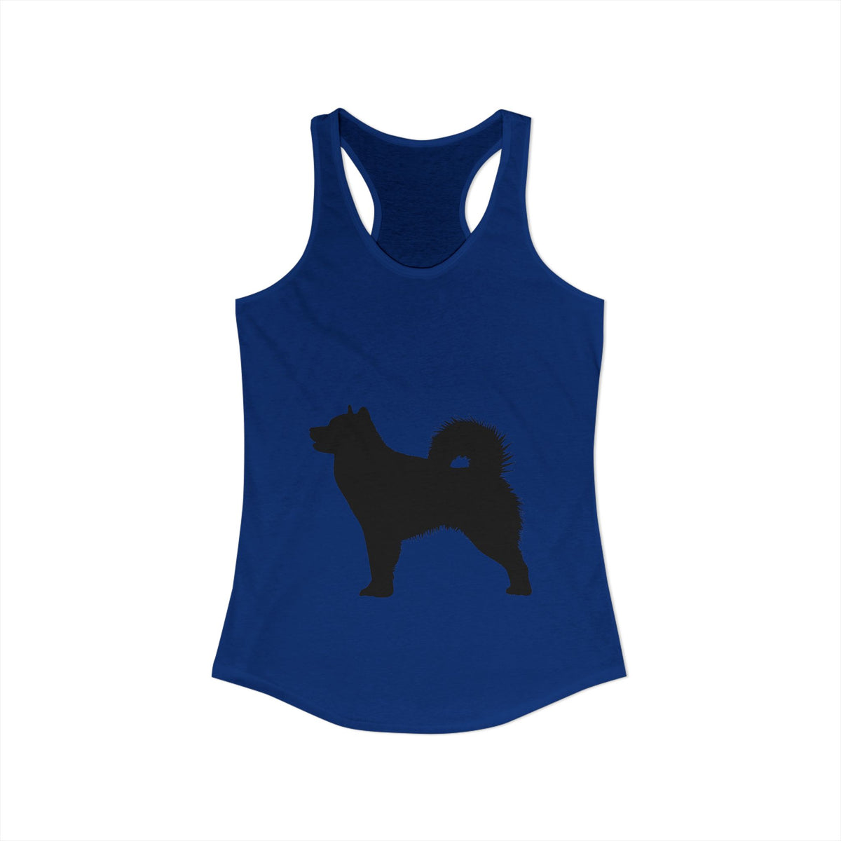 Malamute Silhouette Women's Racerback Tank