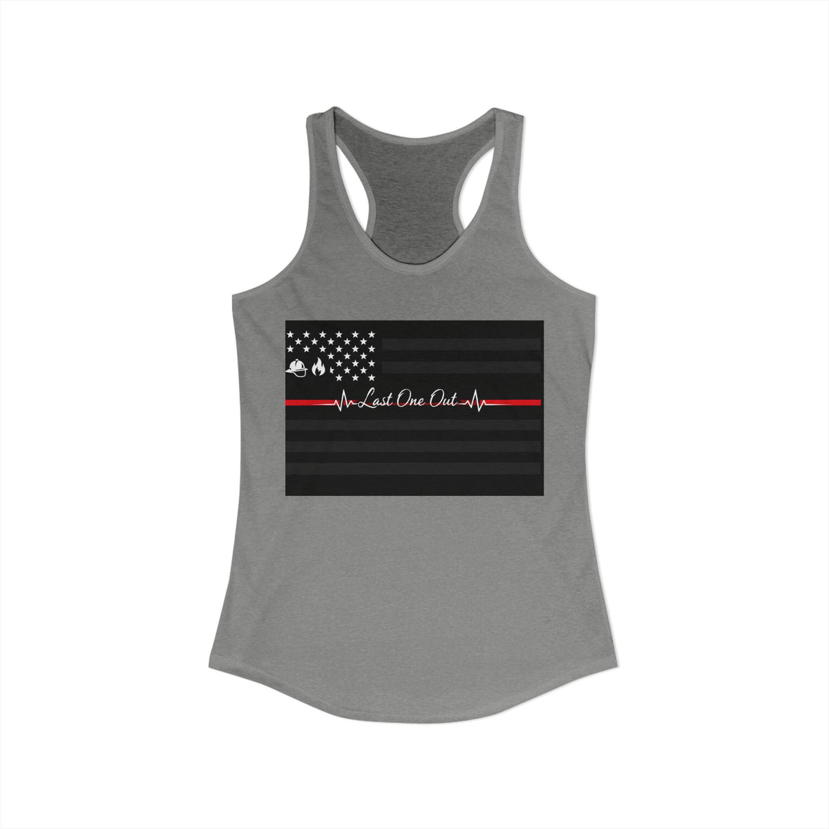 Thin Red Line Women's Racerback Tank