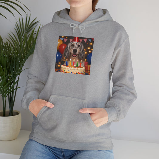 Birthday Buddy English Setter Unisex Hoodie