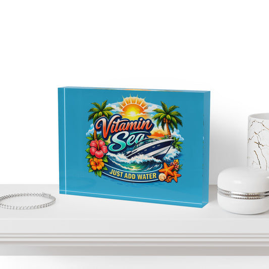 Vitamin Sea Acrylic Photo Block