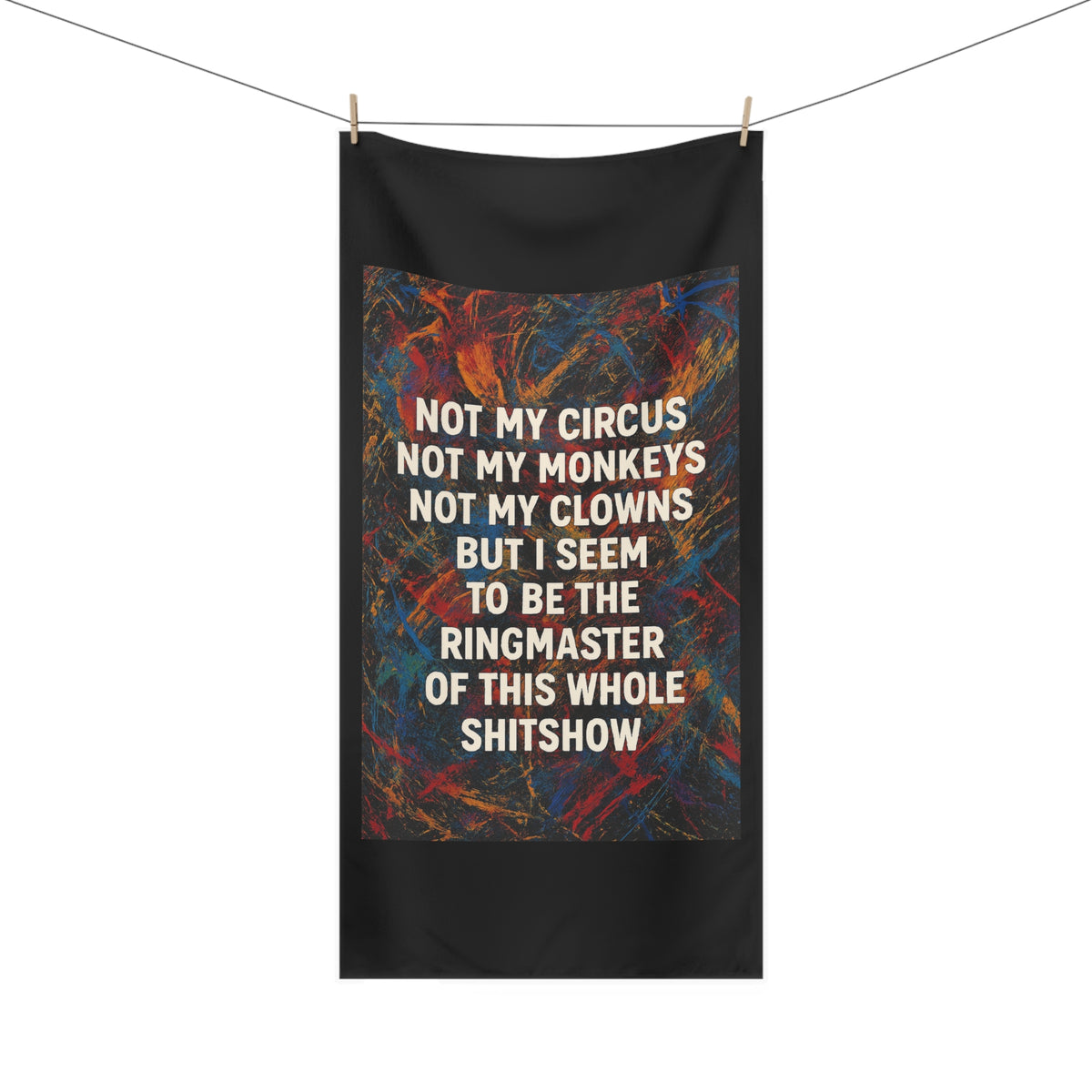 Ringmaster Mink-Cotton  Beach Towel