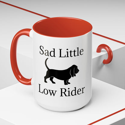 Sad Little Low Rider 2-Tone Coffee Mug