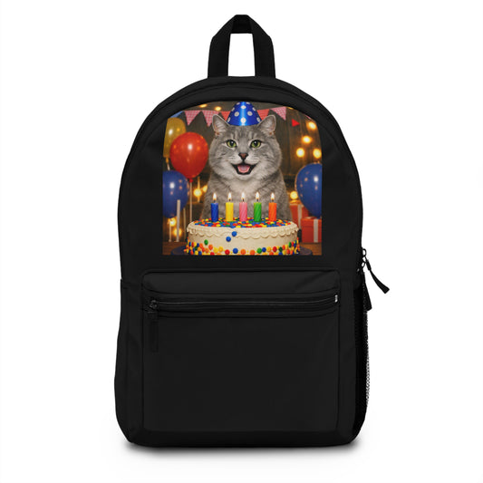 Birthday Buddy Cat Backpack