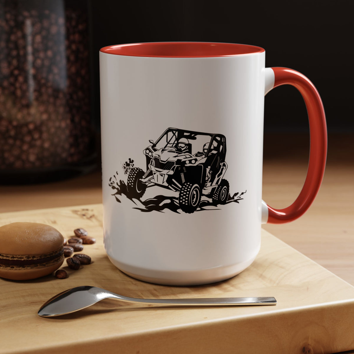 Slingin' Mud Side By Side 2-Tone Coffee Mug