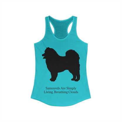 Clouds Women's Racerback Tank